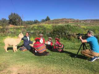 Fixing de la filmación de Laith Bazari en Peru